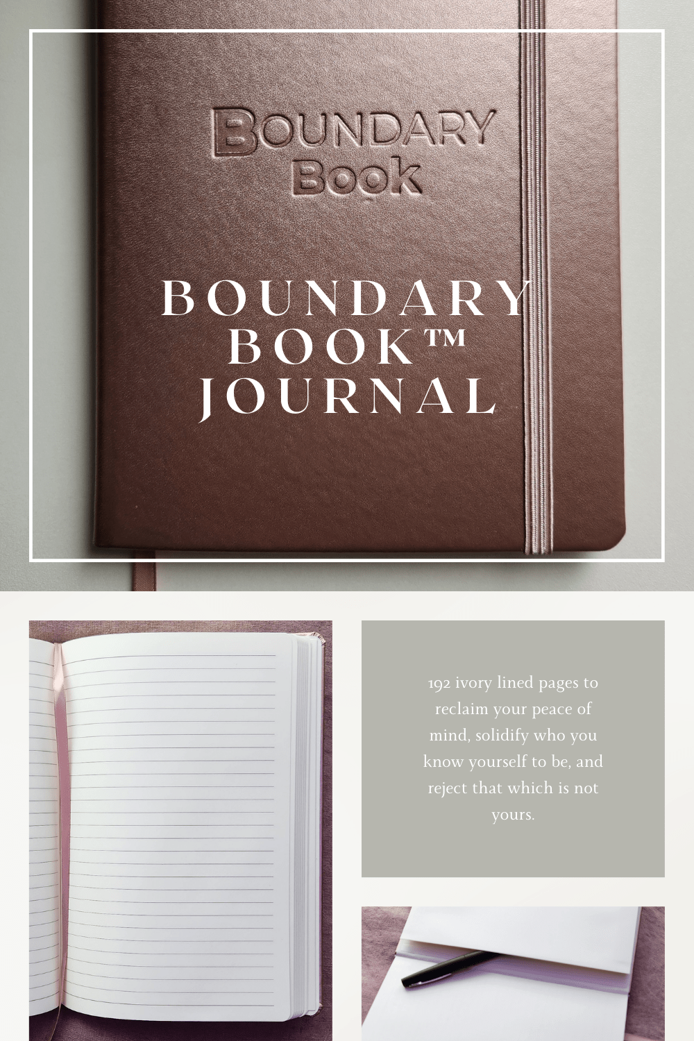 Boundary Book™ Journal - Lady Lighthouse