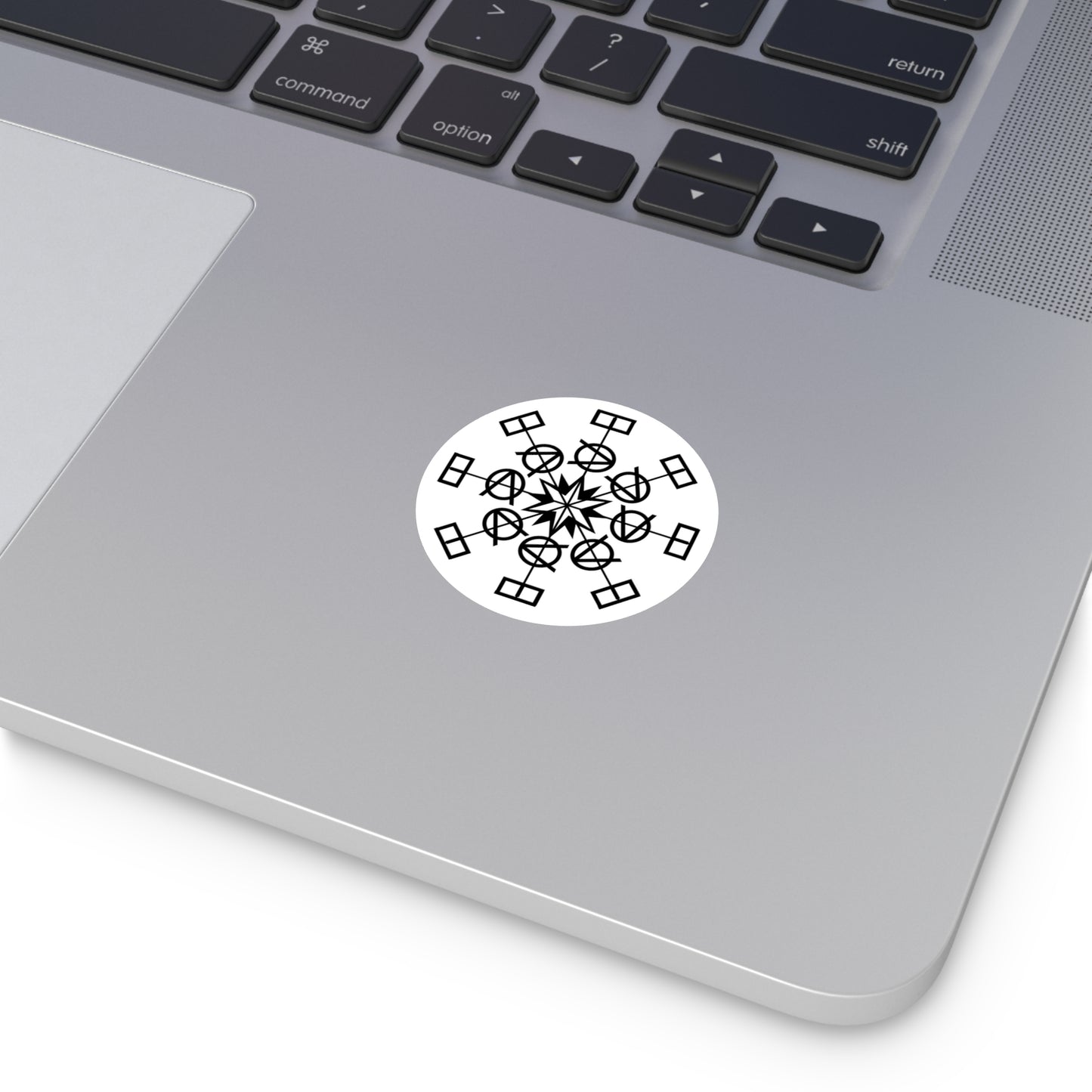 Power Symbol Black Vinyl Sticker – A Reminder of the Love Within- lady lighthouse