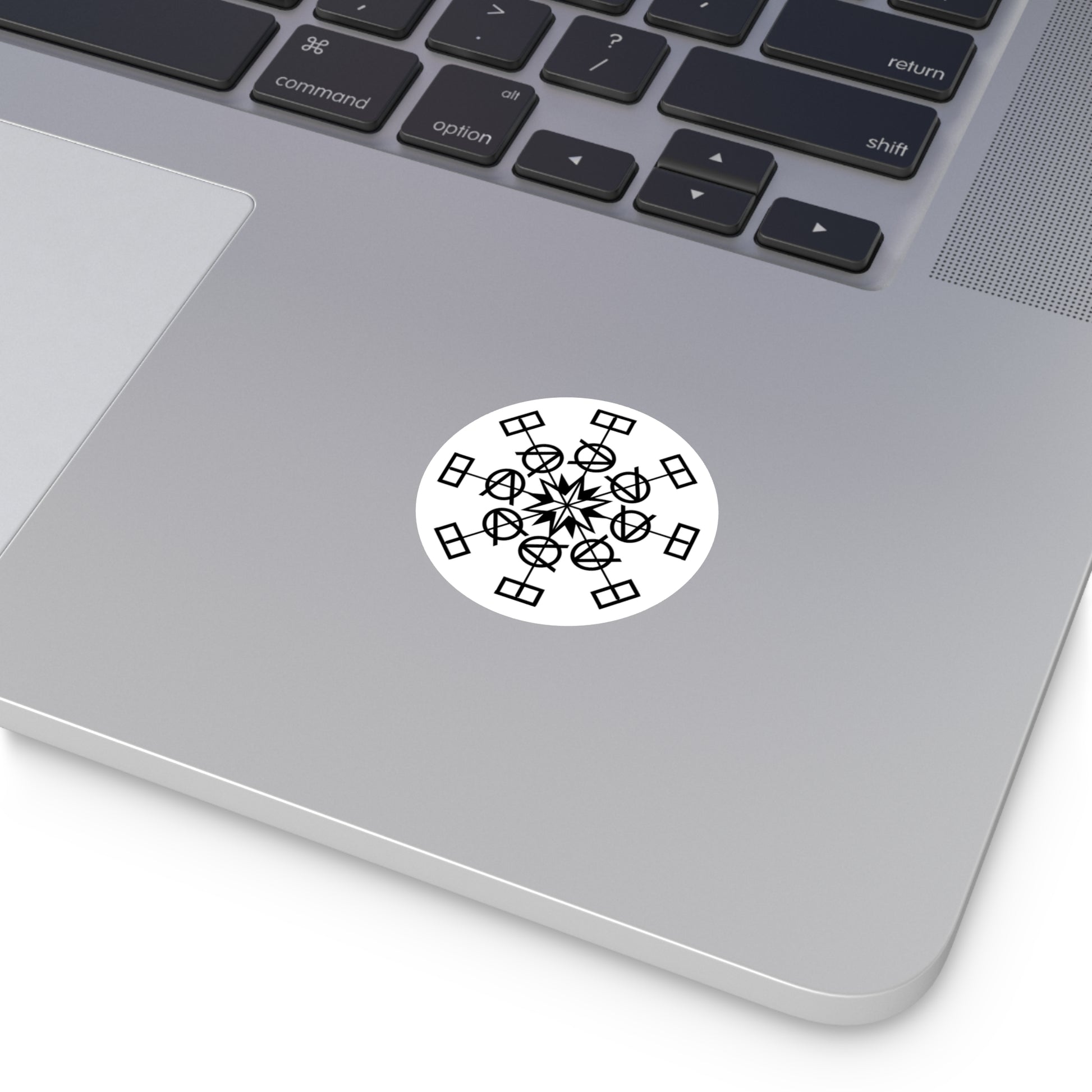 Power Symbol Black Vinyl Sticker – A Reminder of the Love Within- lady lighthouse