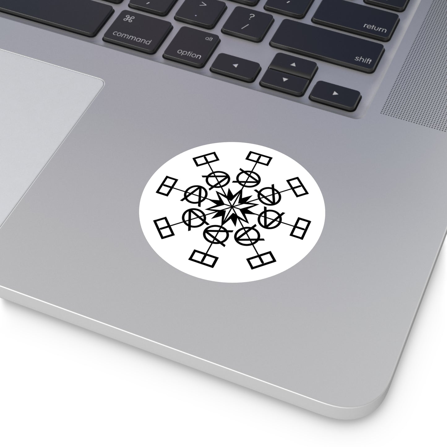 Power Symbol Black Vinyl Sticker – A Reminder of the Love Within - lady lighthouse