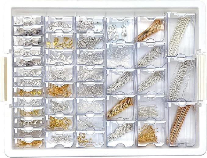 42 Piece Tray Bead Organizer Lady Lighthouse