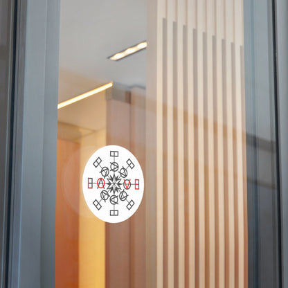 Power Symbol Red Highlight Vinyl Sticker – A Reminder of the Love Within - lady lighthouse