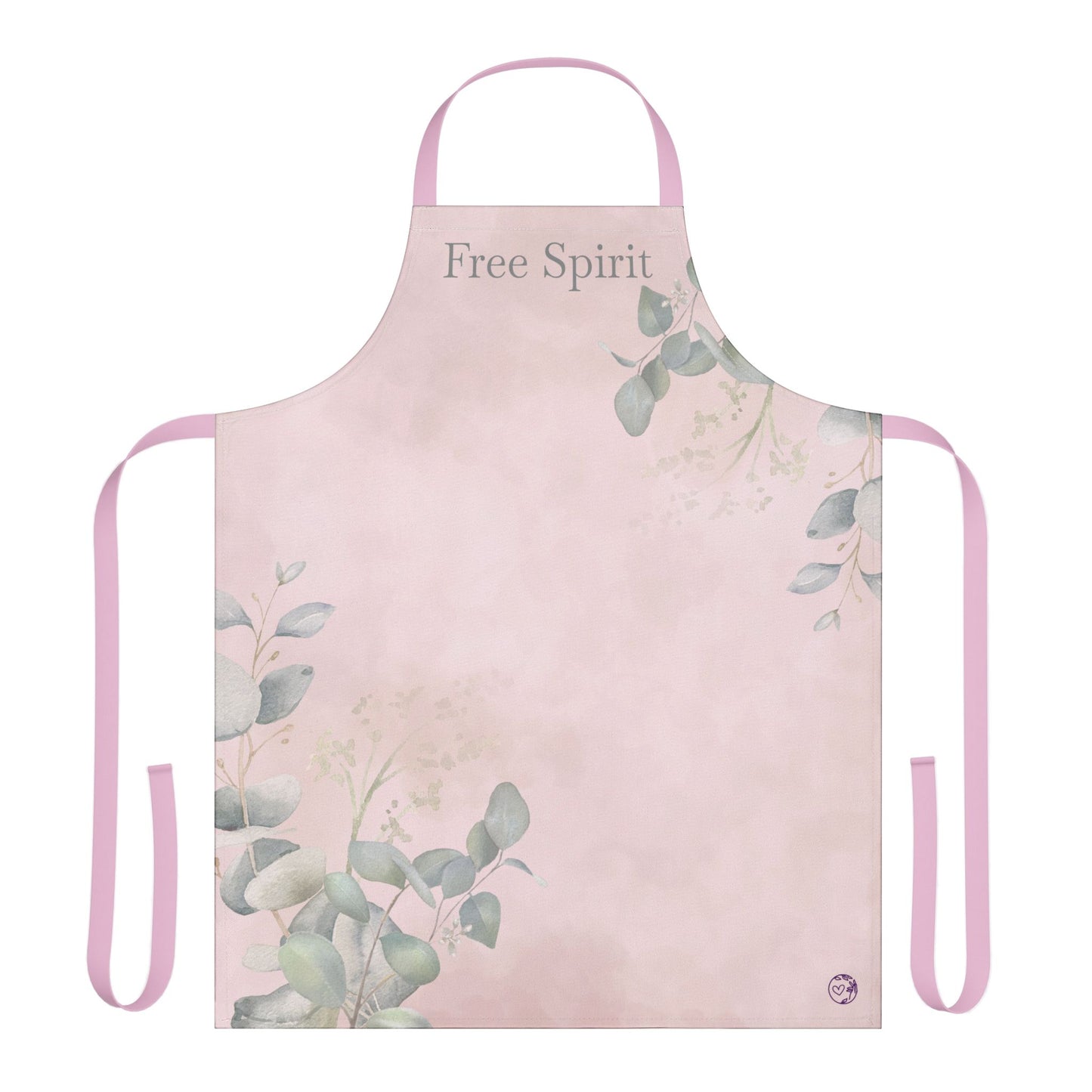 Free Spirit Floral Pastel Apron – Artistic & Stain - Resistant for Creatives One size - Lady Lighthouse